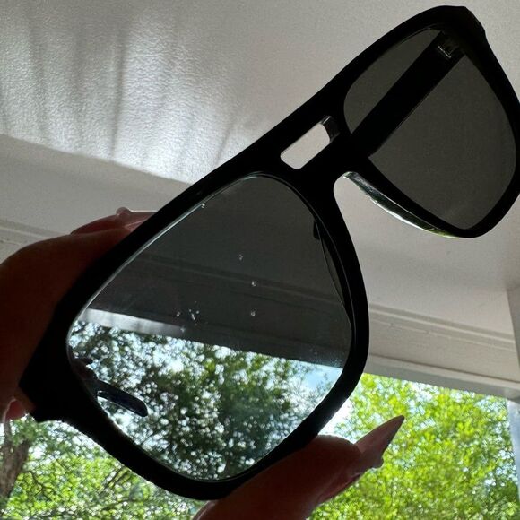 Yves Saint Laurent SL 87 Rectangular Unisex Sunglasses in Black/Grey - Picture 9 of 9